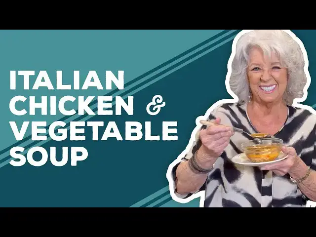 Video thumbnail for Love & Best Dishes: Italian Chicken & Vegetable Soup Recipe
