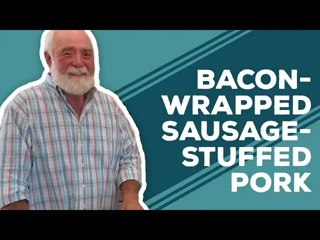 Video thumbnail for Love & Best Dishes: Bacon-Wrapped, Sausage-Stuffed Pork Tenderloin Recipe