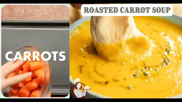 Video thumbnail for Roasted Carrot Soup