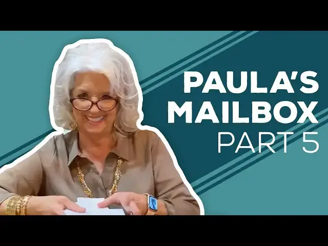 Video thumbnail for Quarantine Cooking: Paula Answers Fan Mail Part 5