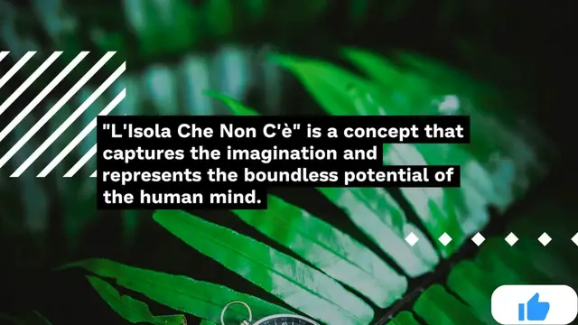 Video thumbnail for L’ISOLA CHE NON C’È