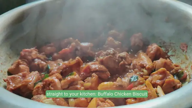 Video thumbnail for Super Bowl Special_ Buffalo Chicken Biscuit Bombs Recipe!