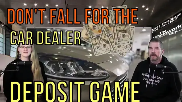 Video thumbnail for DON'T GET BURNED BY THE CAR DEALER DEPOSIT GAME 2023 Auto Finance Kevin Hunter The Homework Guy
