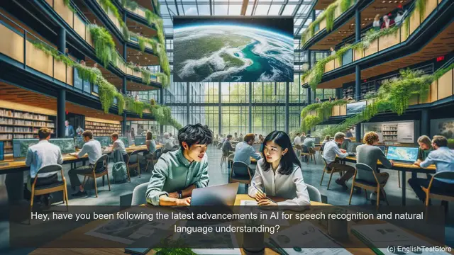Video thumbnail for English Conversation for Informatics Engineering: AI in Speech Recognition and Natural Language Understanding