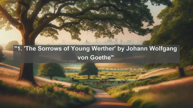 Video thumbnail for Top 10 German Epistolary Novels