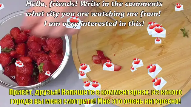 'Video thumbnail for No Dough Kneading! This Strawberry Cream Cake is Absolutely Addictive! Easy, Quick Recipe'