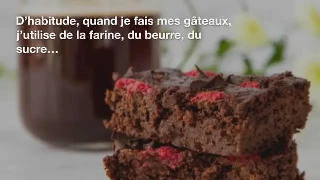 Video thumbnail for Brownie à la patate douce et framboises