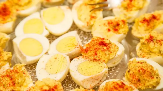Video thumbnail for Deviled eggs recipe