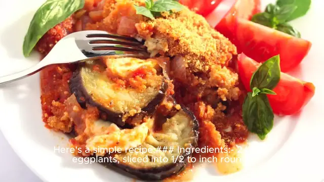 Video thumbnail for Eggplant parm recipe
