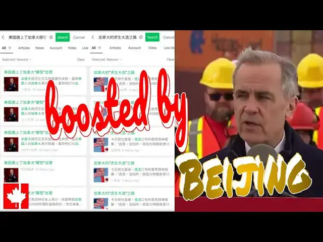 'Video thumbnail for Beijing-linked information campaign boosts Mark Carney on WeChat, says security task force'