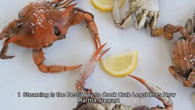 Video thumbnail for crab legs recipe