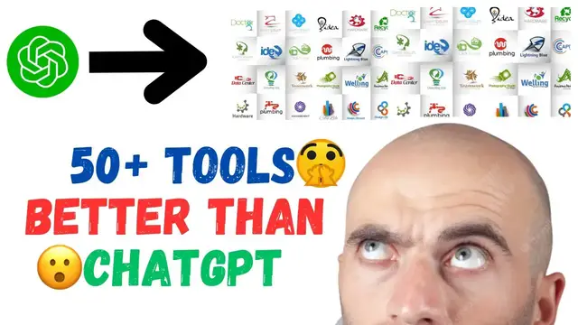 Video thumbnail for 50+ AI Tools - Better Than Chatgpt  ? best chatgpt alternative websites.