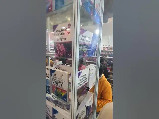 Video thumbnail for Exploring BPB Publication Stall B-02: A Glimpse into the World Book Fair 2024  #devops #delhi