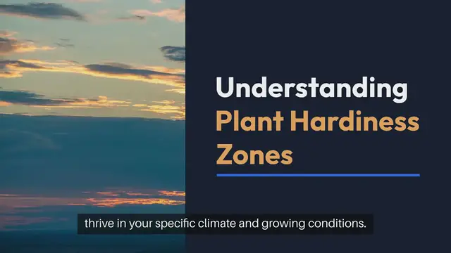 Video thumbnail for Understanding Plant Hardiness Zones