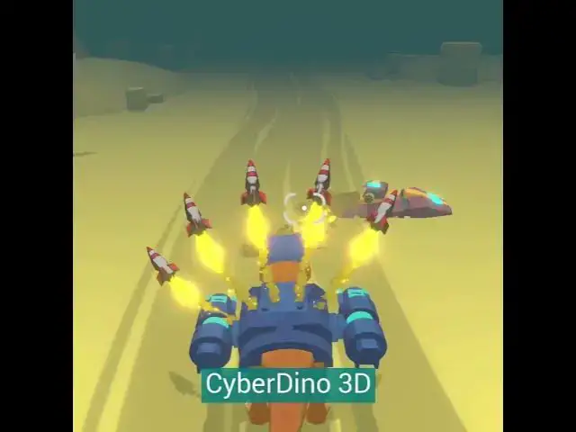 Video thumbnail for CyberDino 3D #browsergame #arcadegames #3dgames #mobilegames #dinosaurgames #robotgames