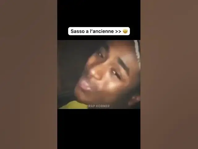 Video thumbnail for Il était bon ✅ #sasso #rapfr