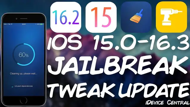Video thumbnail for iOS 16 - 16.3 JAILBREAK News: iCleaner Now RELEASED For iOS 16 & Tweak Updates