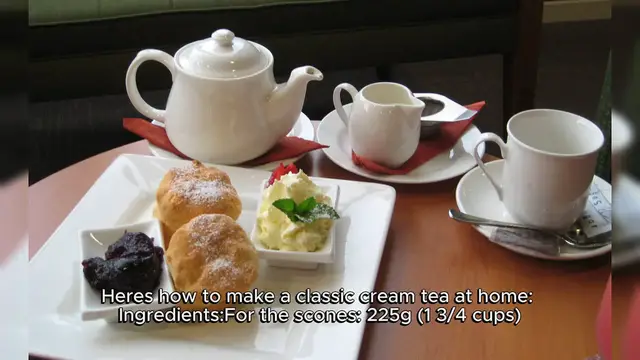 Video thumbnail for Cream Tea Recipe