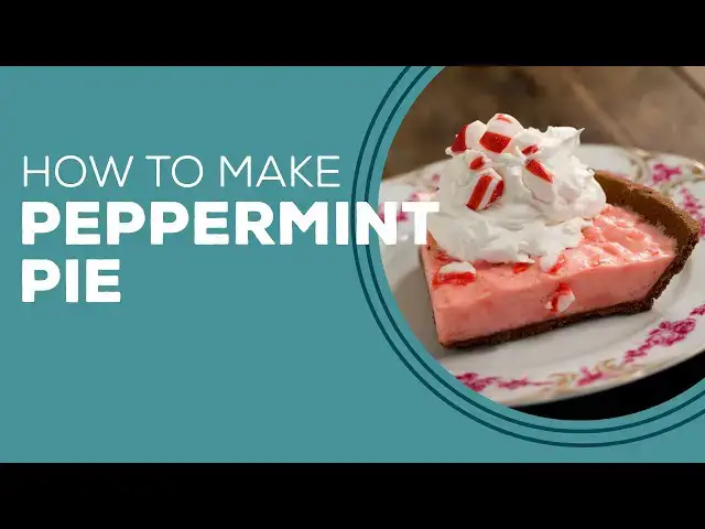 Video thumbnail for Blast from the Past: Peppermint Pie Recipe | Christmas Dessert Ideas | No Bake Dessert Recipes