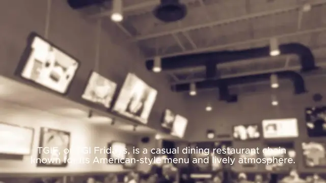 Video thumbnail for tgif menu Price