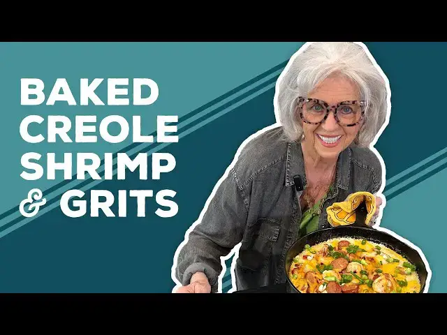 Video thumbnail for Love & Best Dishes: Baked Creole Shrimp and Grits | Seafood Dinner Ideas