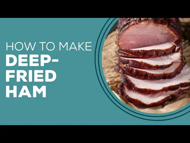 Video thumbnail for Blast from the Past: Deep-Fried Ham Recipe | Holiday Ham Recipes