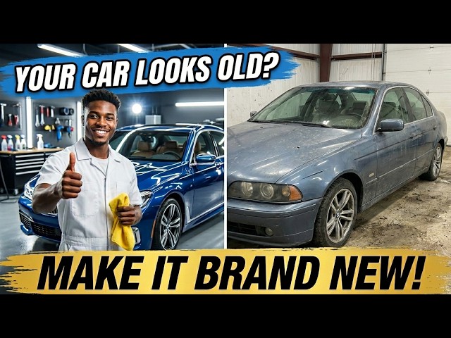 Video thumbnail for Make Your Car Look Brand New with These Simple Tricks (No Expensive Products Needed)