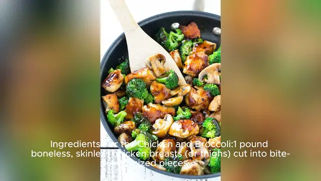 Video thumbnail for chicken and broccoli recipe