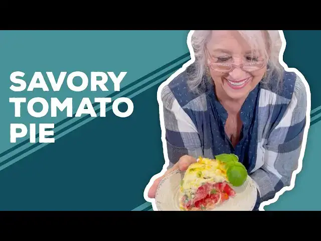 Video thumbnail for Love & Best Dishes: Savory Tomato Pie Recipe