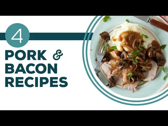 Video thumbnail for Full Episode Fridays: Hog Heaven - 4 Pork & Bacon Recipes | Pork Dinner Ideas