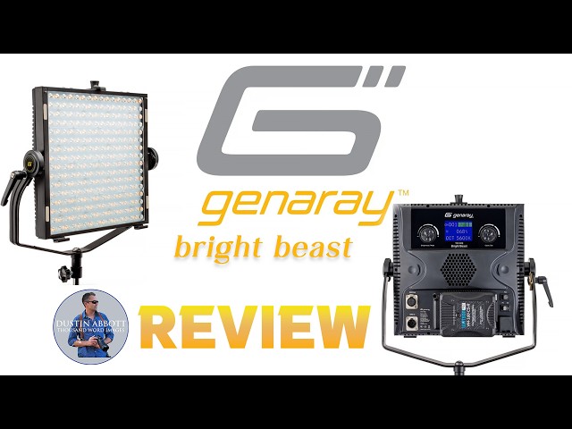 Video thumbnail for Genaray BRIGHT BEAST Bi-Color 1x1 LED Panel Review