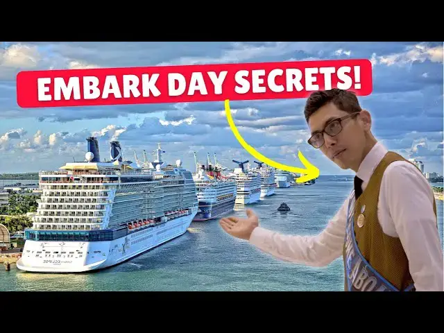 'Video thumbnail for What Smart Cruisers All Do On Cruise EMBARKATION DAY'