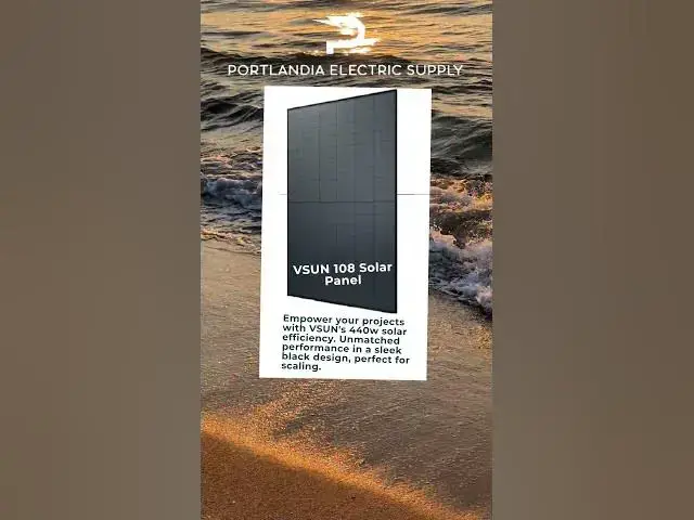 Video thumbnail for VSUN 108 Mono Cells Black/Black 440w Solar Panel – VSUN440N-108BMH-DG-BB