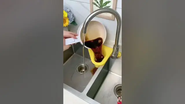 Video thumbnail for 🌟 Kitchen Sink Drain Basket 😍 | Product Link is in Description ⬇️ #shorts  #gadgets  #kitchentools