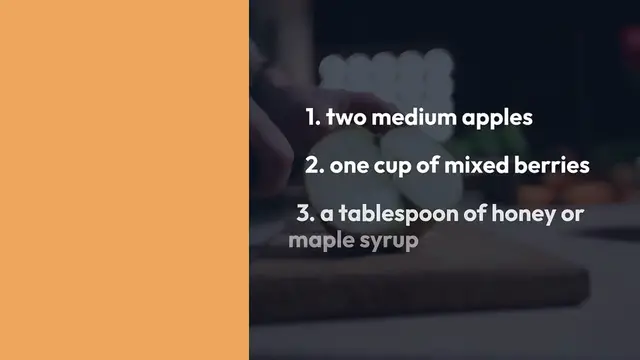 Video thumbnail for A Delectable Apple Berry Lotus Recipe