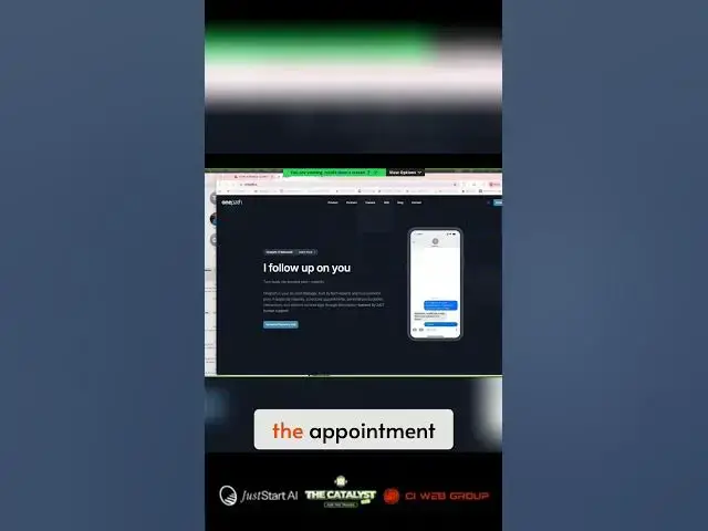 Video thumbnail for Automated Garage Door Sales: Book Appointments 24/7 #shorts