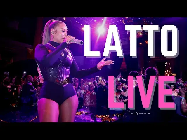 Video thumbnail for #LATTO Performs Live In New York City For #Netflix #Griselda Series