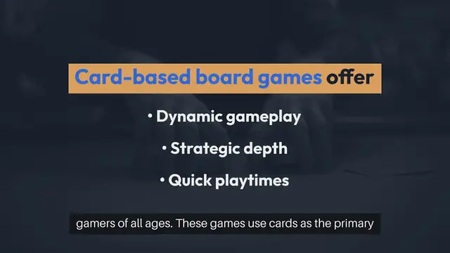 'Video thumbnail for Card Based Board Games List'