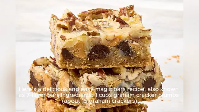 Video thumbnail for magic bars recipe
