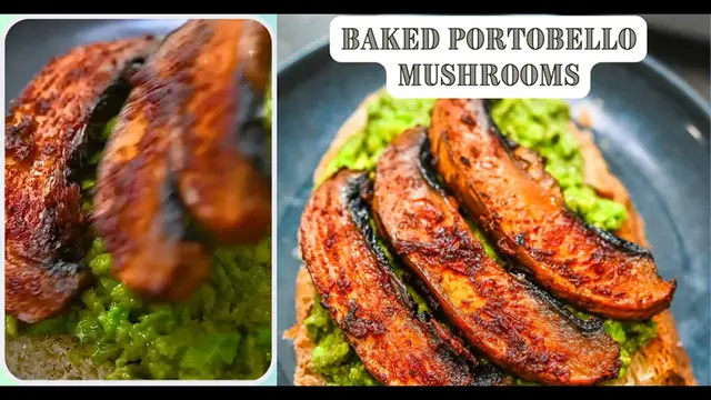 Video thumbnail for Baked Portobello Mushrooms