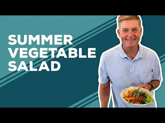 Video thumbnail for Love & Best Dishes: Summer Vegetable Salad Recipe | Marinated Veggie Salad