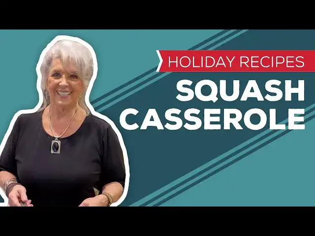 Video thumbnail for Holiday Recipes: Squash Casserole