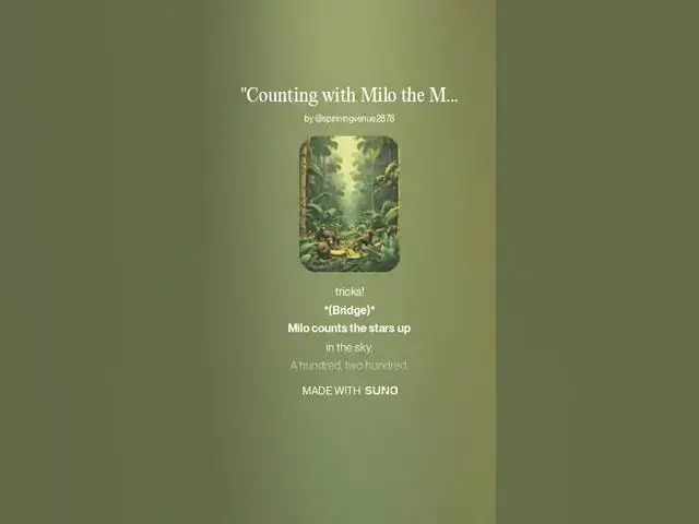 Video thumbnail for Counting with Milo the Monkey