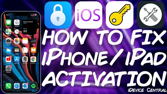 'Video thumbnail for How To Fix iPhone / iPad / iPod Touch Stuck on Setup Screen'