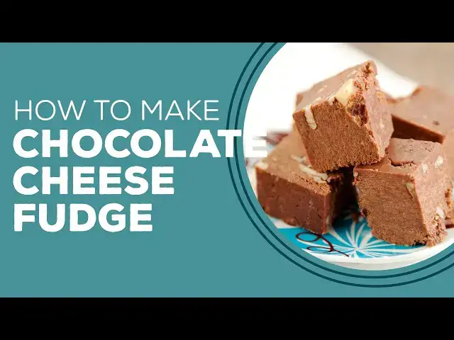 Video thumbnail for Blast from the Past: Chocolate Cheese Fudge Recipe | Easy Dessert Recipes No Bake