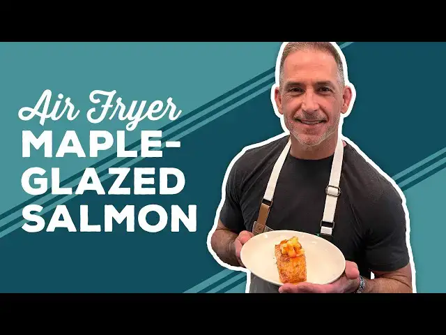 Video thumbnail for Love & Best Dishes: Air Fryer Maple-Glazed Salmon with Pineapple Salsa Recipe | Air Fryer Week