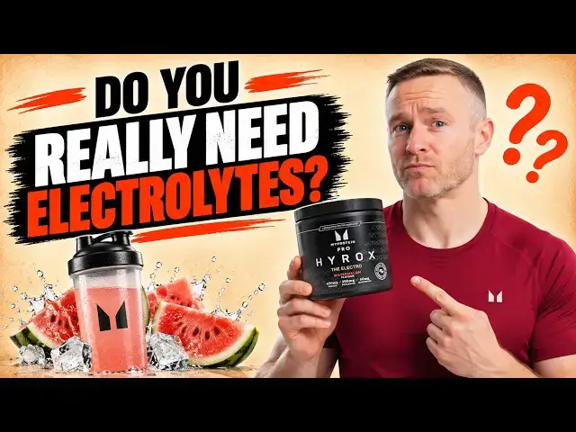 Video thumbnail for Do you really need electrolytes? | Nutritionist Explains | Myprotein