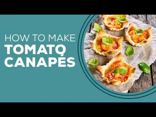 Video thumbnail for Blast from the Past: Tomato Canapés Recipe