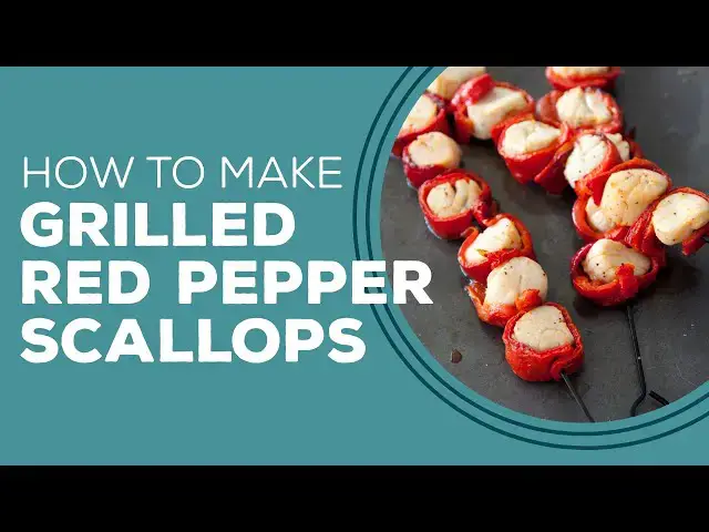 Video thumbnail for Blast from the Past: Grilled Red Pepper Scallops Recipe | How to Cook Scallops
