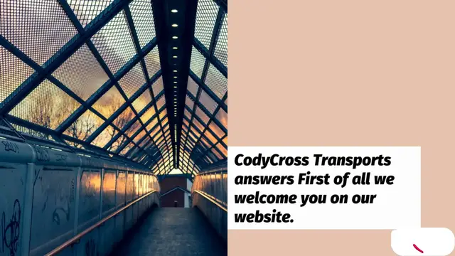 Video thumbnail for CodyCross Transports answers